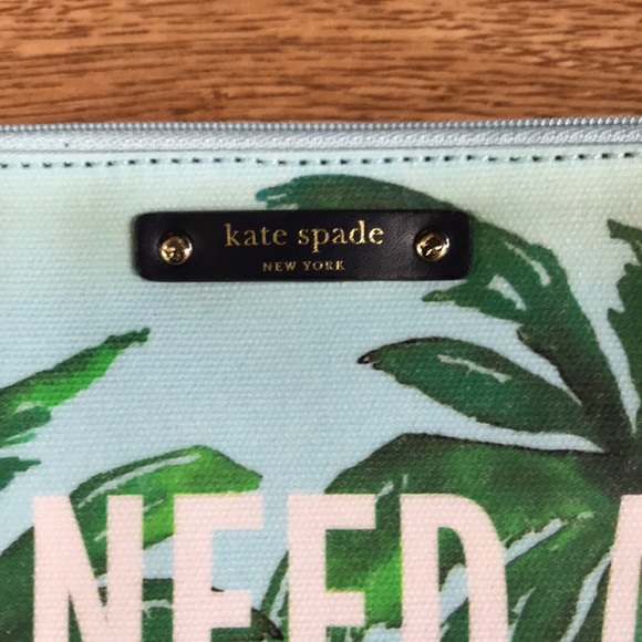 Kate Spade “I Need a Vacation” Clutch - Picture 2 of 7